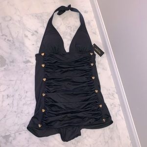 Juicy Couture Miss Devine Halter Swimdress M